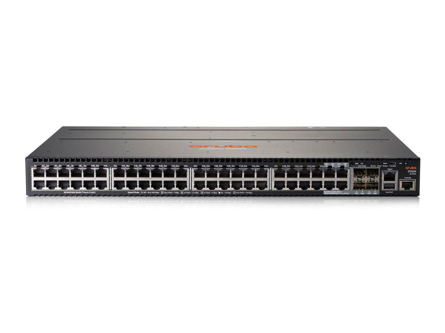 Hewlett Packard Enterprise Aruba 2930M 48G 1-Slot Managed L3 Gigabit Ethernet (10/100/1000) 1U Grey