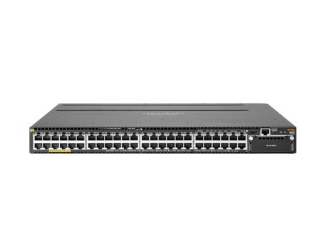 Hewlett Packard Enterprise Aruba 3810M 48G Poe+ 1-Slot Switch Managed L3 Gigabit Ethernet (10/100/1000) Power Over Ethernet (Poe) 1U Black