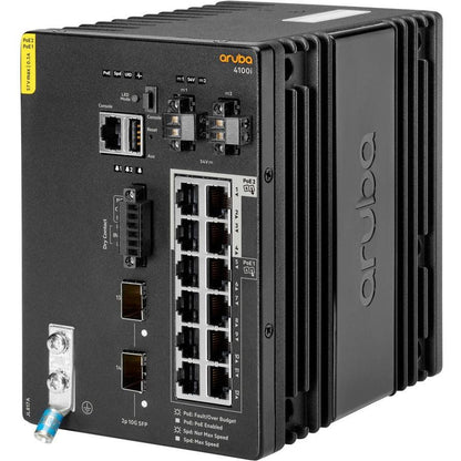 Hewlett Packard Enterprise Aruba 4100I Managed L2 Gigabit Ethernet (10/100/1000) Power Over Ethernet (Poe) 4U Black