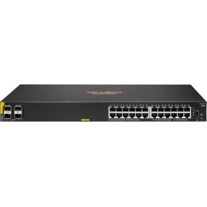 Hewlett Packard Enterprise Aruba 6000 24G Class4 Poe 4Sfp 370W Managed L3 Gigabit Ethernet (10/100/1000) Power Over Ethernet (Poe) 1U