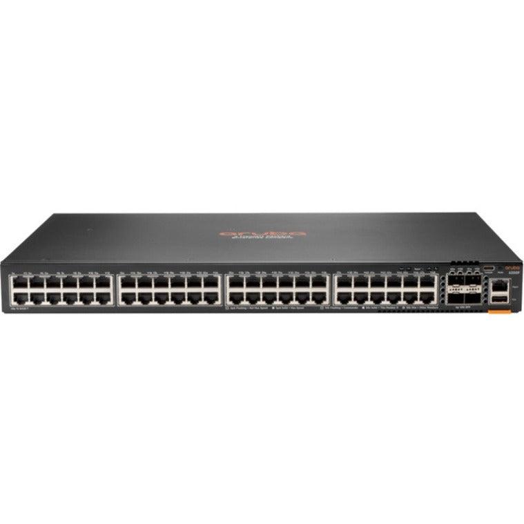 Hewlett Packard Enterprise Aruba 6200F 48G 4Sfp+ Managed L3 Gigabit Ethernet (10/100/1000) 1U Black