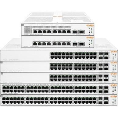 Hewlett Packard Enterprise Aruba Instant On 1930 Managed L2+ Gigabit Ethernet (10/100/1000) Power Over Ethernet (Poe) 1U White