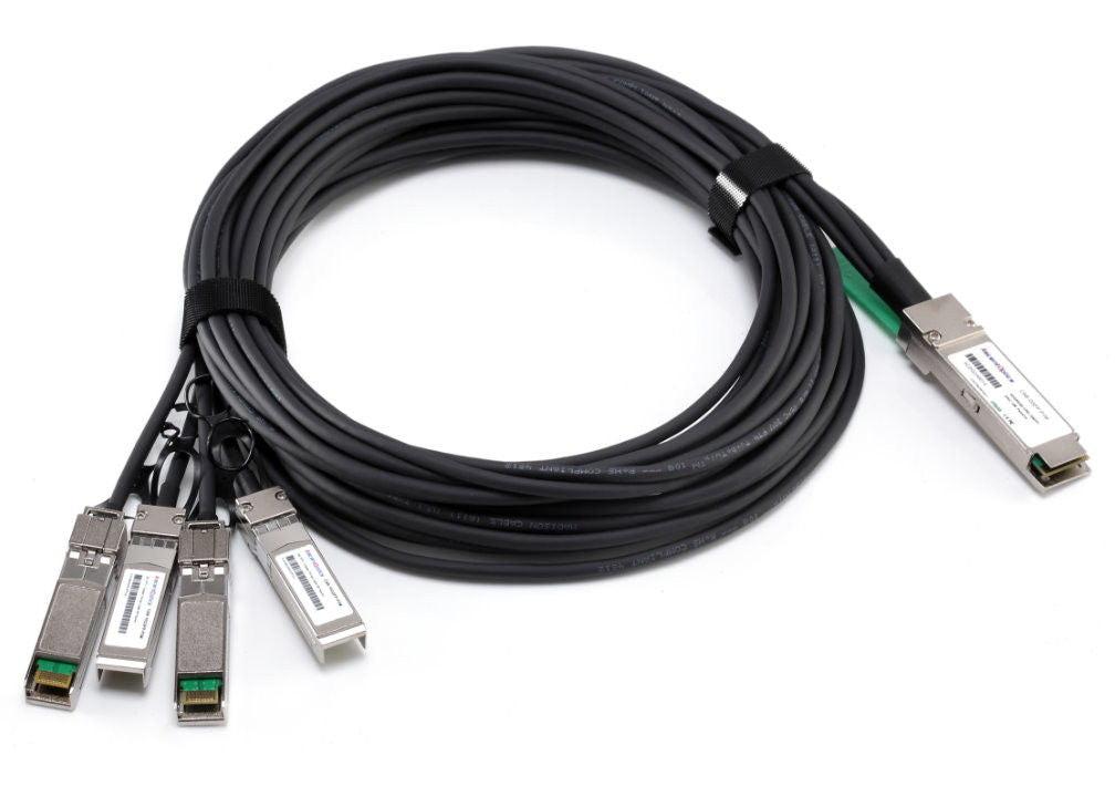 Hewlett Packard Enterprise Blc Qsfp+ To 4X10G Sfp+ Aoc 15M Opt Fibre Optic Cable Qsfp+ 4X Sfp+