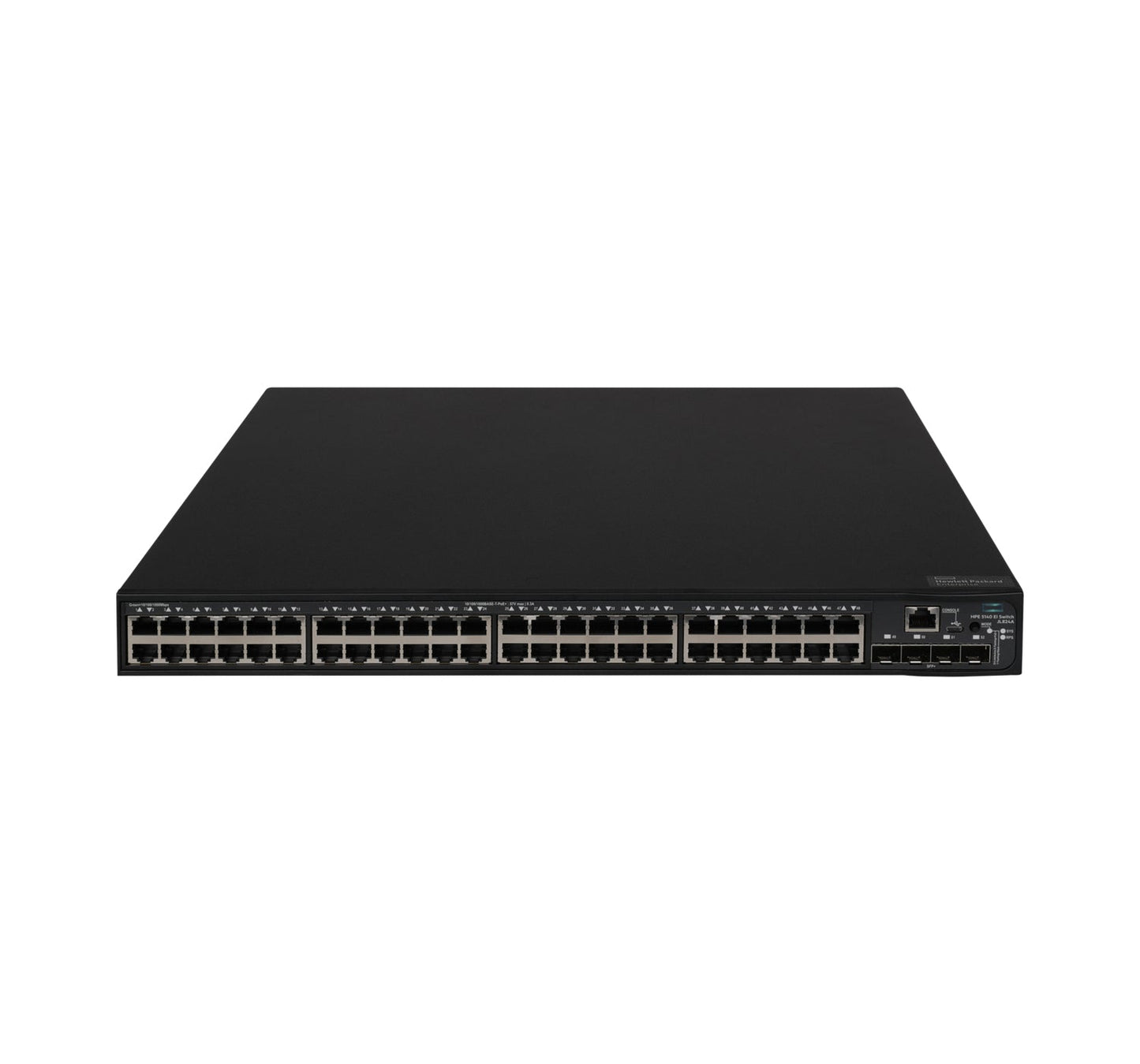 Hewlett Packard Enterprise Flexnetwork 5140 48G Poe+ 4Sfp+ Ei Managed L3 Gigabit Ethernet (10/100/1000) Power Over Ethernet (Poe) 1U