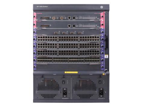 Hewlett Packard Enterprise Flexnetwork 7506 Managed Gigabit Ethernet (10/100/1000) Power Over Ethernet (Poe) 13U Black