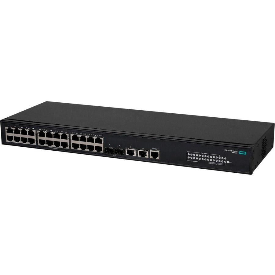 Hewlett Packard Enterprise Flexnetwork 5140 24G 2Sfp+ 2Xgt Ei Managed L3 Gigabit Ethernet (10/100/1000) 1U