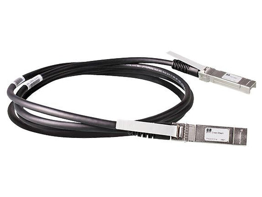 Hewlett Packard Enterprise Jd097Cr Fibre Optic Cable 3 M Sfp+ Aluminium, Black