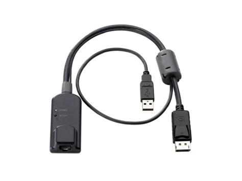 Hewlett Packard Enterprise Kvm Console Usb/Display Port Interface Adapter Kvm Cable Black