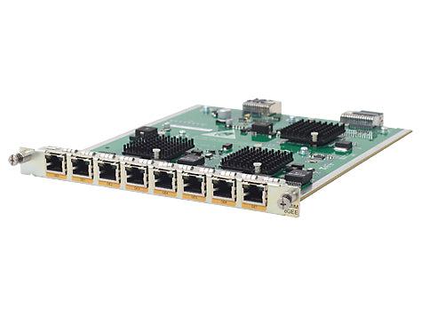 Hewlett Packard Enterprise Msr 8-Port Gig-T Hmim Network Switch Module Gigabit Ethernet