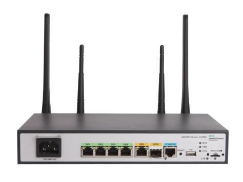 Hewlett Packard Enterprise Msr954-W Wireless Router Gigabit Ethernet Single-Band (2.4 Ghz) 3G 4G Grey
