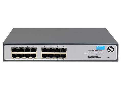 Hewlett Packard Enterprise Officeconnect 1420 16G Unmanaged L2 Gigabit Ethernet (10/100/1000) 1U Grey