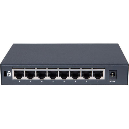 Hewlett Packard Enterprise Officeconnect 1420 8G Unmanaged L2 Gigabit Ethernet (10/100/1000) 1U Grey