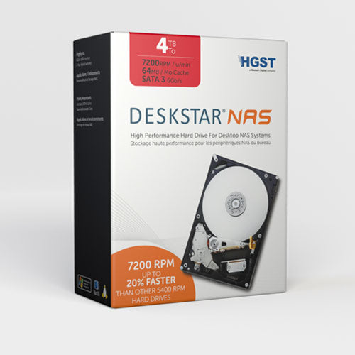 Hgst-Imsourcing Deskstar Hdn724040Ale640 4 Tb Hard Drive - 3.5" Internal - Sata (Sata/600)