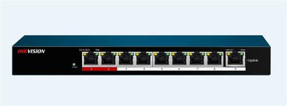 Hikvision Digital Technology Ds-3E0109P-E/M Network Switch Unmanaged L2 Fast Ethernet (10/100) Power Over Ethernet (Poe) Black