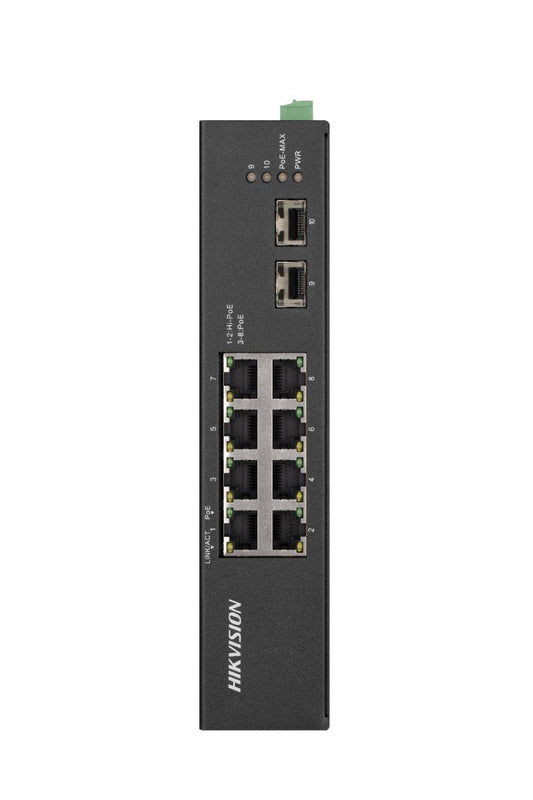 Hikvision Digital Technology Ds-3T0510Hp-E/Hs Network Switch Unmanaged Gigabit Ethernet (10/100/1000) Power Over Ethernet (Poe) Black