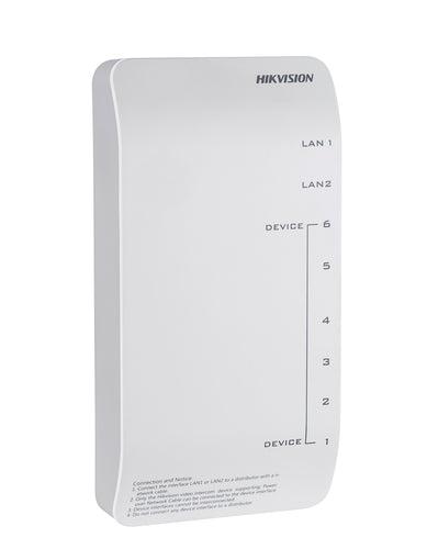 Hikvision Digital Technology Ds-Kad606-P Network Switch Fast Ethernet (10/100) Power Over Ethernet (Poe) White