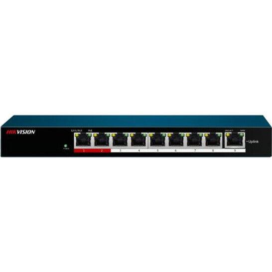 Hikvision Digital Technology Ds-3E0109P-E/M Network Switch Unmanaged L2 Fast Ethernet (10/100) Power Over Ethernet (Poe) Black