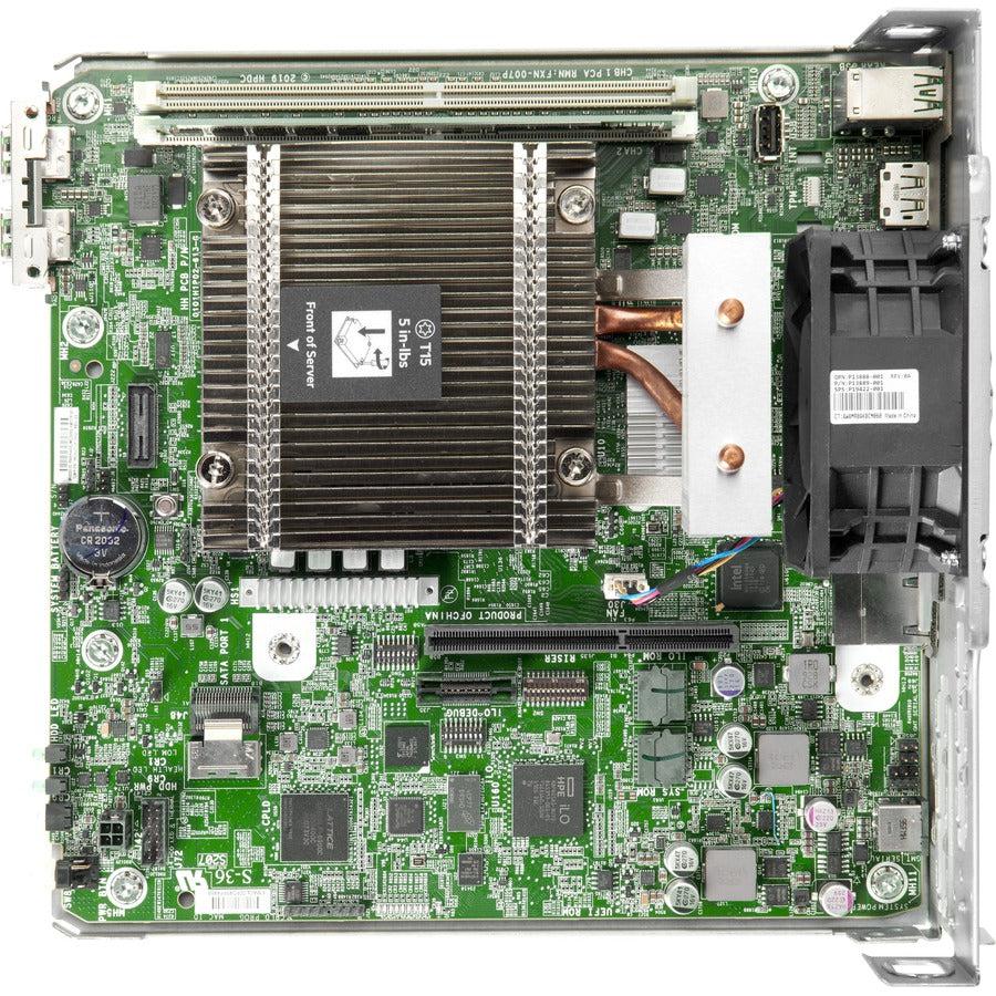 Hpe Proliant Microserver Gen10 Plus Ultra Micro Tower Server - 1 X Intel Xeon E-2224 3.40 Ghz - 16 Gb Ram - 1 Tb Hdd - Serial Ata/600 Controller