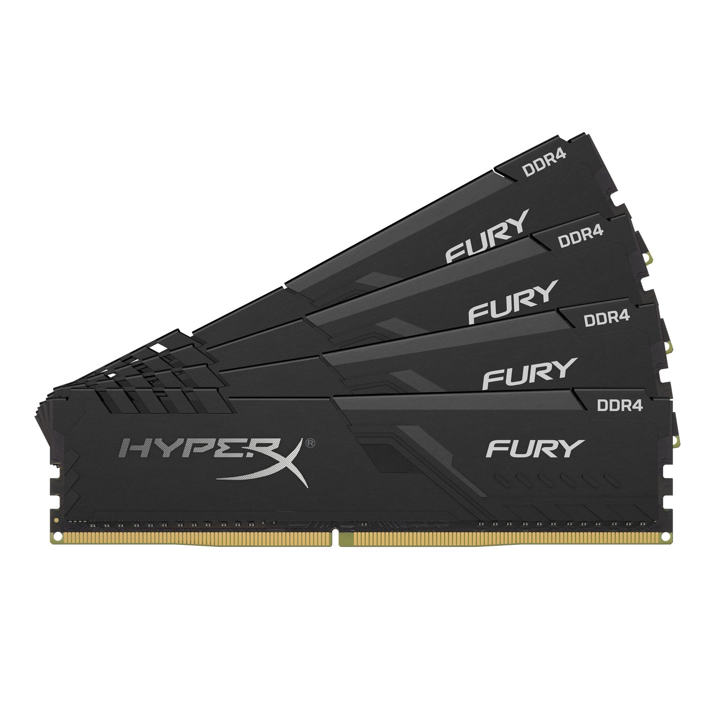 Hyperx Fury Hx424C15Fb3K4/64 Memory Module 64 Gb 4 X 16 Gb Ddr4 2400 Mhz