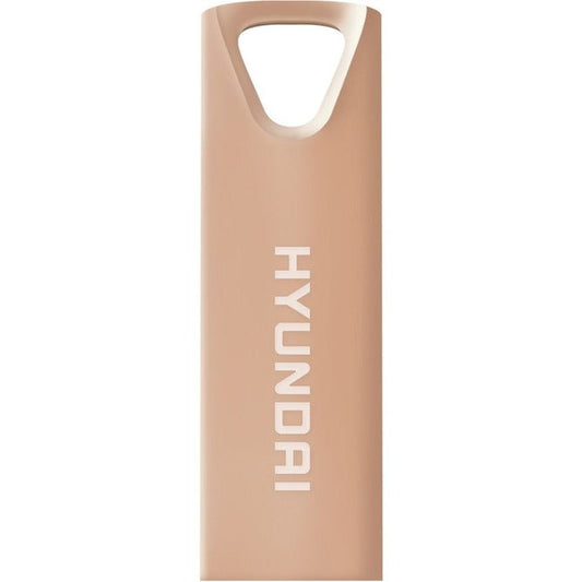 Hyundai Bravo Deluxe 16Gb High Speed Fast Usb 2.0 Flash Memory Drive Thumb Drive Metal, Rose Gold