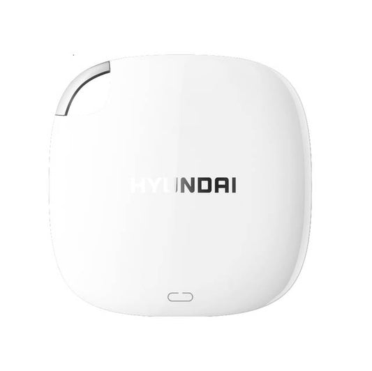 Hyundai Htesd500Pw 512Gb External Solid State Drive (Pearl White)