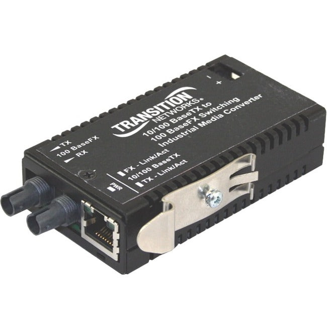 Industrial Mini Converter,10/100Btx To 100Bfx St Mm 2Km