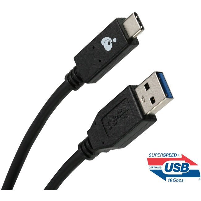 Iogear Charge & Sync Flip Usb 3.1 Gen 2 A To Usb-C Cable 10 Gbps (Usb-If)