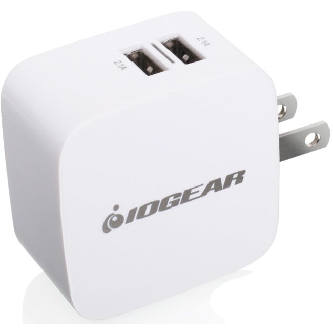 Iogear Dual Usb Wall Charger W/4.2 Output