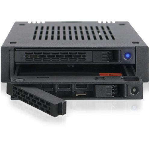 ICY DOCK 4 Bay 2.5 SAS/SATA HDD & SSD Hot Swap Cage for External 5.25 Bay  | ExpressCage MB324SP-B