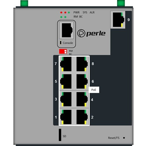 Ids-509Pp8 Poe Switch 8Poe 1Ge,Ports Ctemp