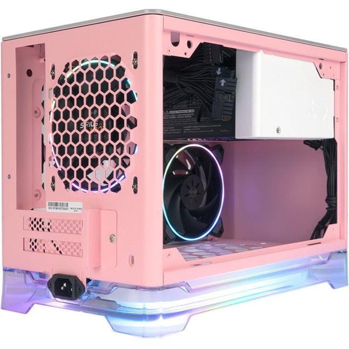 In-Win A1 Plus Pink Mini-Itx Tower With Integrated Argb Lighting - 650W  Gold Power Supply