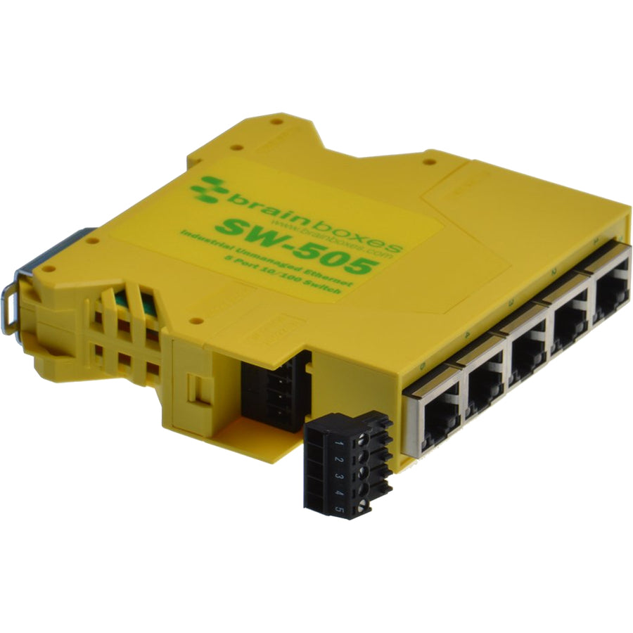 Industrial Ethernet 5Port Sw,-22 To+176 Degf Galvanic Isolation