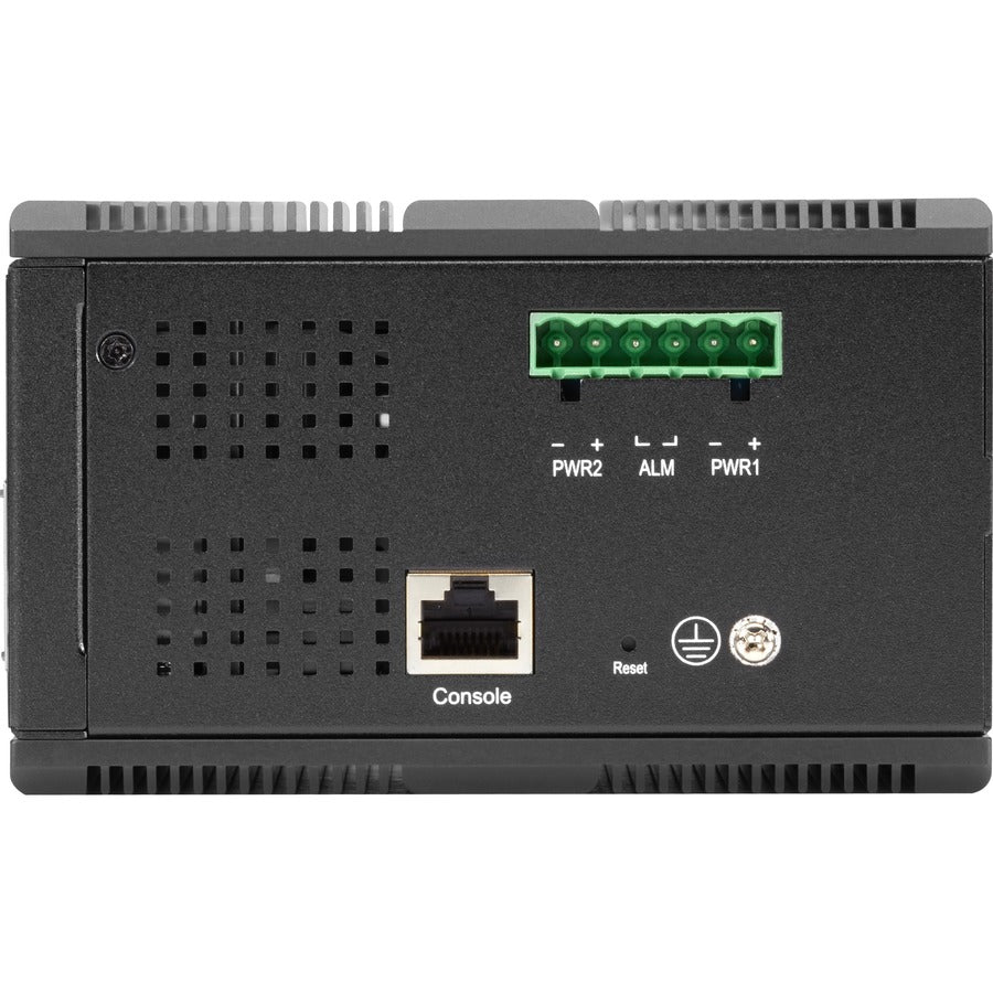 Industrial Managed Gigabit Ethe,Rnet Poe+ Switch - (8) Rj-45 (4) Sf