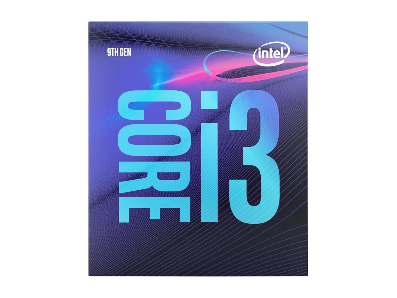 Intel Core I3-9100 Coffee Lake Processor 3.6Ghz 8.0Gt/S 6Mb Lga 1151 Cpu, Retail
