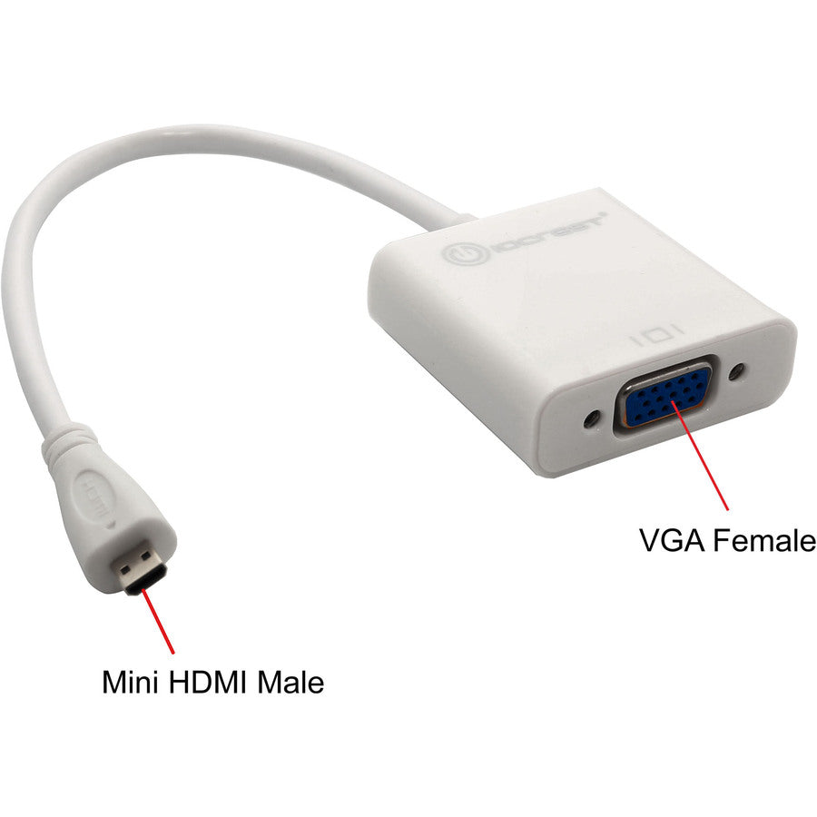 Io Crest Mini Hdmi To Vga M/F,Adapter