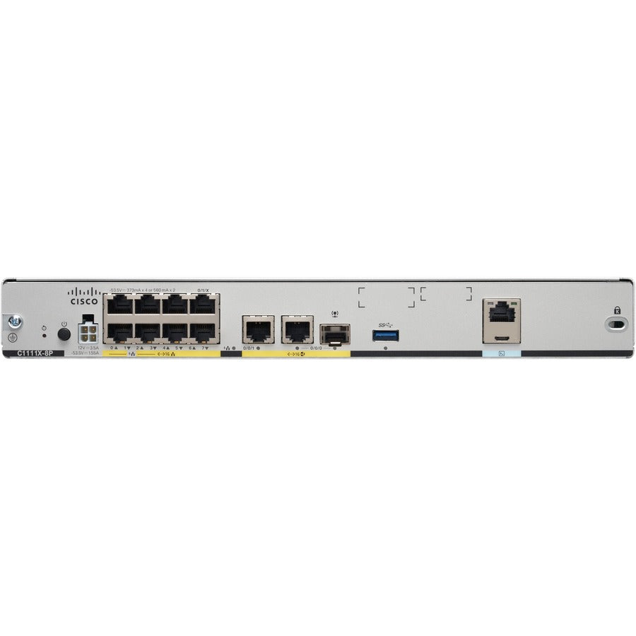 Isr 1100 8Port Dual Ge Wan,Ethernet Router With 8G Mem