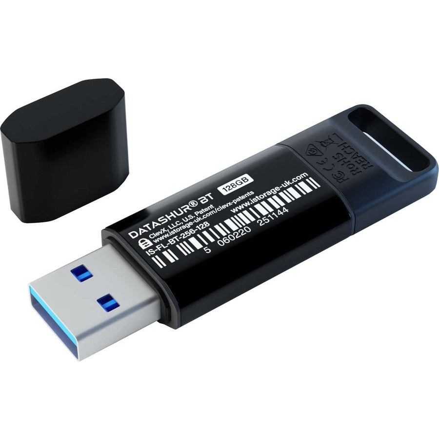 Istorage Datashur Bt Hardware Encrypted Usb 3.2 (Gen1) Flash Drive Is-Fl-Dbt-256-128