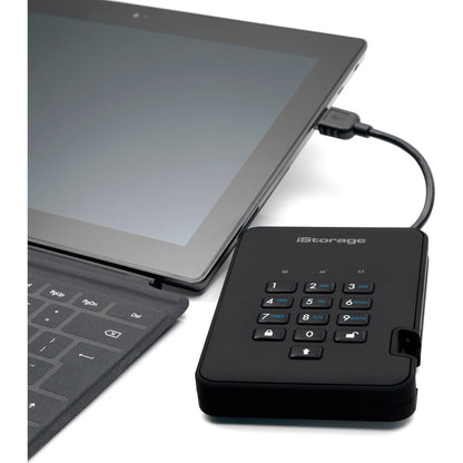 Istorage Diskashur2 3 Tb Portable Rugged Hard Drive - 2.5" External - Black - Taa Compliant