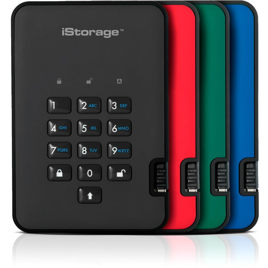 Istorage Diskashur2 4 Tb Portable Rugged Hard Drive - 2.5" External - Black - Taa Compliant