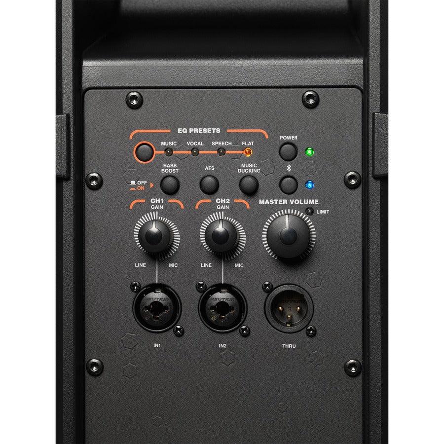 Jbl Irx108Bt Portable Bluetooth Speaker System - 200 W Rms - Black