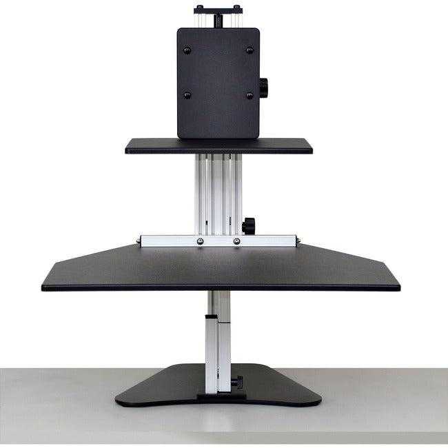 Kangaroo Sit & Stand,Workstation Black Fully Assembled