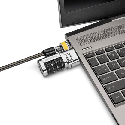 Kensington Clicksafe® 3-In-1 Combination Laptop Lock – Master Coded