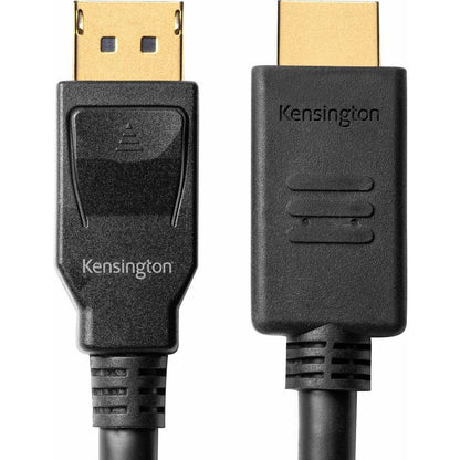 Kensington Displayport 1.2 (M) To Hdmi (M) Passive Unidirectional Cable, 1.8M (6Ft)