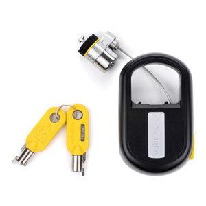 Kensington K64538Us Cable Lock Black, Silver, Yellow 1.2 M