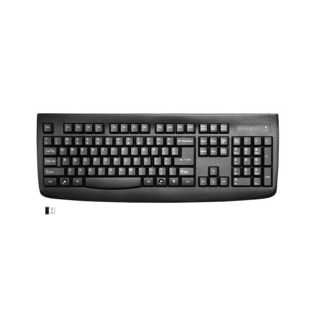 Kensington K72450Us Pro Fit Wireless 2.4Ghz Keyboard (Black)