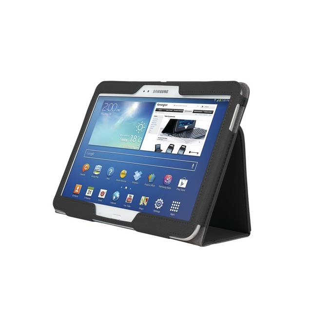 Kensington K97096Ww Comercio 10.1" Soft Folio Case & Stand For Galaxy Tab 3 (Black)