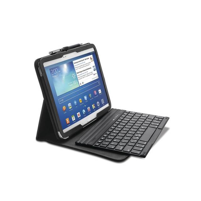 Kensington K97156Us Keyfolio Pro Folio 10.1" With Keyboard For Samsung Galaxy Tab 3 (Black)