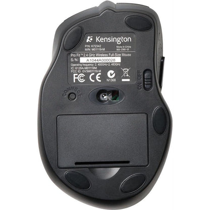 Kensington Pro Fit Mouse Right-Hand Rf Wireless Optical 1200 Dpi