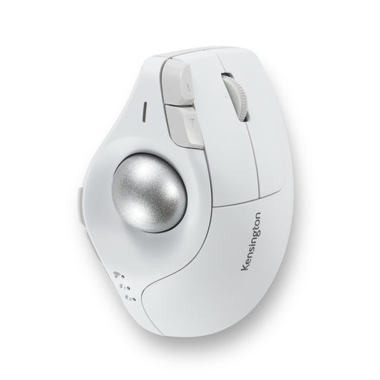 Kensington Pro Fit® Ergo Vertical Wireless Trackball - White