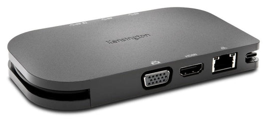 Kensington Sd1600P Usb-C 5Gbps Mobile Dock W/ Pass-Through Charging - 4K Hdmi Or Hd Vga - Win/Chrome/Mac